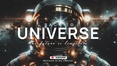  Back To Universe Space Man Tech Movie Youtube Channel Intro Outro