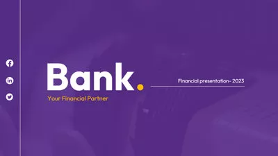 Bank Financial Presentation Company Introduce