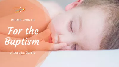 Baptism Invitation