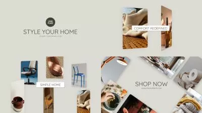 Best Selling Home And Household Lifestyle Product Photo Collage Promotional Demo Video