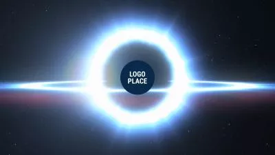 Black Hole Logo Intro