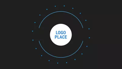 Intro de logo circular