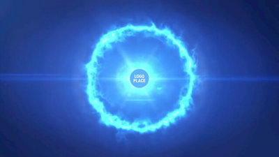 Logo Explosion Bleu