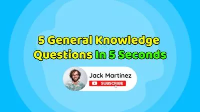 Blue General Knowledge Questions Quiz