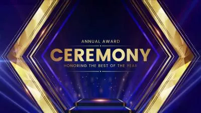 Blue Golden Business Company Annual Award Year End Ceremony Slideshow