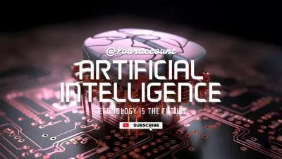 Brain Artificial Intelligence High Technology Business Youtube Logo Intro Outro