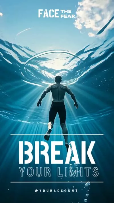 Break Your Limits Motivational Workout Youtube Short Tiktok Reel