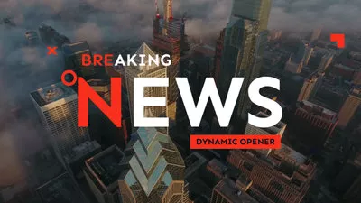 Breaking News Video Opener