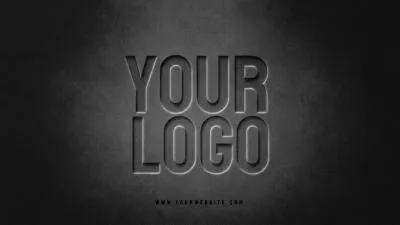 Breaking Stone Smoke Effect Ai Logo Animation Reveal Intro