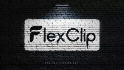 Brick Wall Spray Ai Logo Animation Reveal Intro