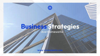 Pacote De Slides De Introdução à Estratégia De Negócios