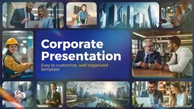 Business Technology Company Corporate Presentation Introduction Timeline Slideshow