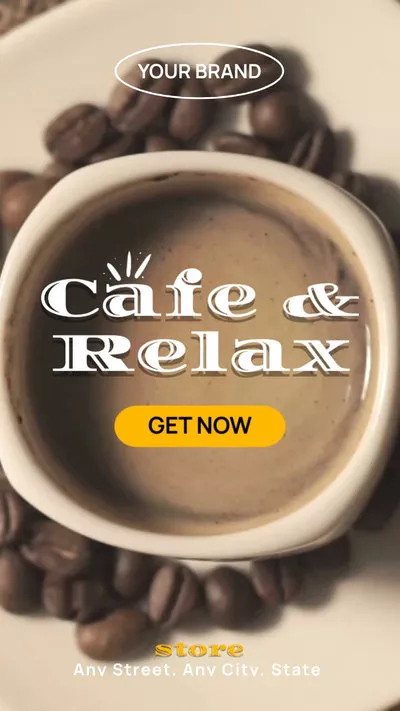 Cafe Store Promo Instagram Reels