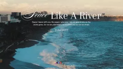 Calming Bible Verse For Your Heart Peace Like A River Quotes Youtube Intro