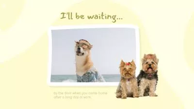Cartoon Pet Adoption Promo Collage