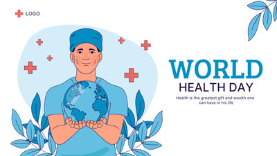 Cartoon World Health Day