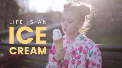 兒童冰淇淋