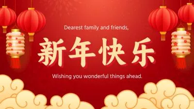 Chinese New Year of the Dragon Wishes
