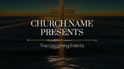 Annonce événement église