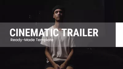 Plantilla de tráiler cinematográfico