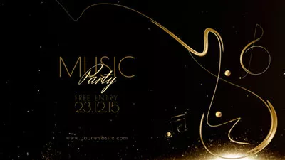 Classical Music Party Invite