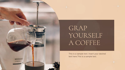 Coffee Shop Promo Simples Photo