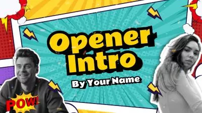 Comic View Intro Free Comic Intro Maker | AI Comic Intros & Free Templates | FlexClip