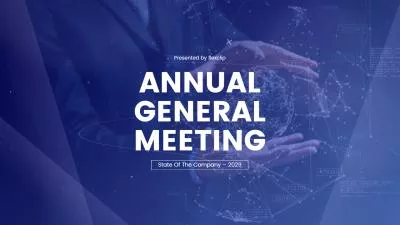 Corporate Annual General Meeting Business Profile Presentation