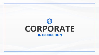 Corporate Introduction Slides Simple Demonstrate