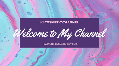 Cosmetic Youtube Channel Trailer
