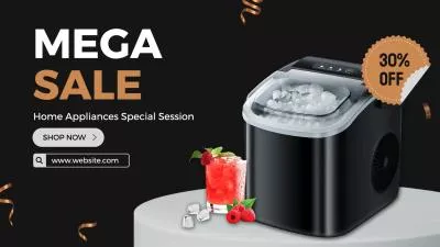 Countertop Ice Machine Ice Maker Small Appliances For Sale Summer Promo