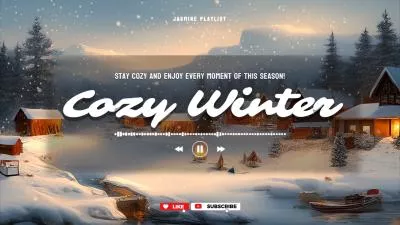  Cozy Winter Season Snow View Music Playlist Youtube Channel Intro