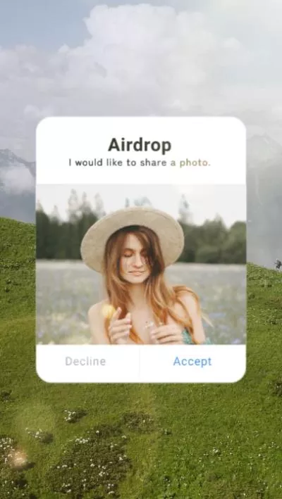  Creative Airdrop Share Photo Vlog Cover Tiktok Instagram Story