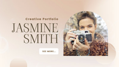 Creative Photographer Online Portfolio