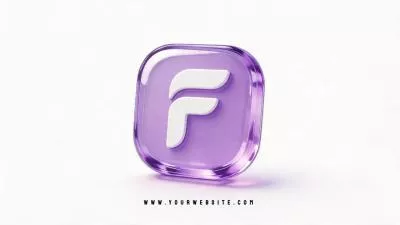 Crystal Glass 3d Ai Logo Animation Reveal Intro