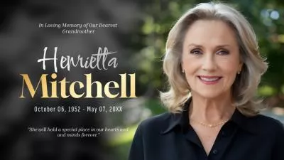 Memorial Bio Examples Create Biography Videos Using Free Templates and AI Online | FlexClip