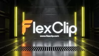 Digital Glitch Effect Logo Reveal Intro