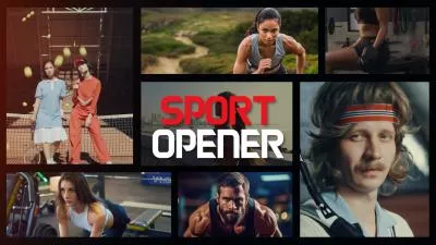 Dynamic Fitness Gym Motivational Sport Promo Reels Video