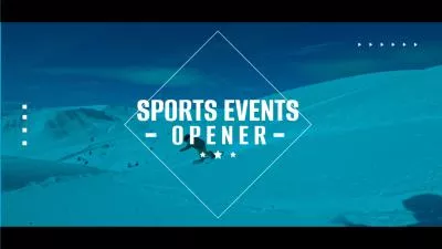 Dynamic High Energy Sports Tournament Motivational Opener Intro