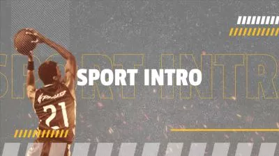 Dynamic Sport Team Intro