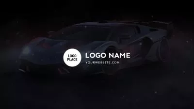 Effect Dynamic Fire Car Promo Trailer Collage