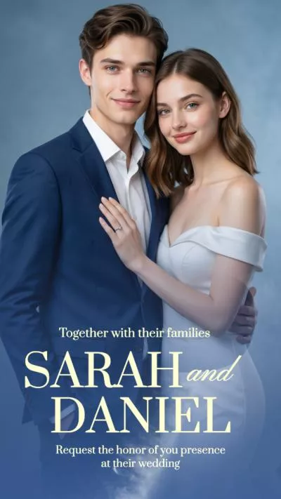 Elegant Wedding Invitation Ai Photography Video