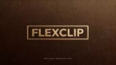 Embedded Fire Text Ai Logo Animation Reveal Intro