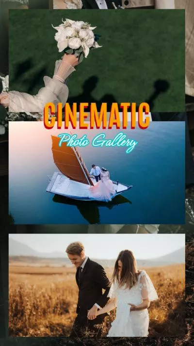 Engagement Wedding Anniversary Collage Snapshot Slideshow
