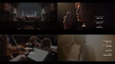 Epic Film Style Movie Credits Dark Animated Business Trailer Intro