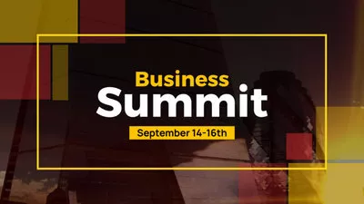 Business Conference Event Promo Video