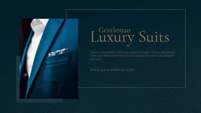 Facebook Gentleman Luxury Suits Ad