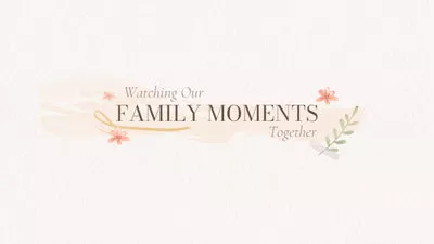 Family Memory Thankful Quote Slideshow