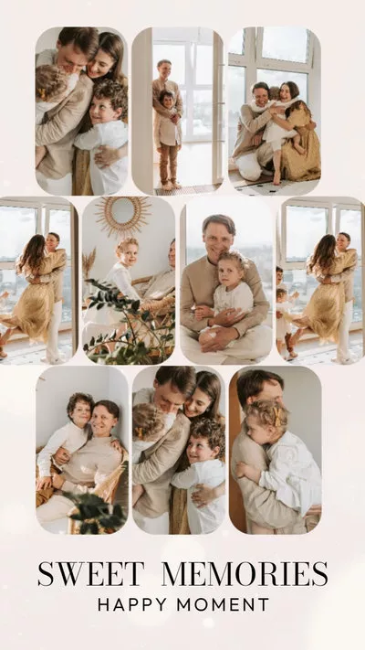 Family Photo Collage Love Memories