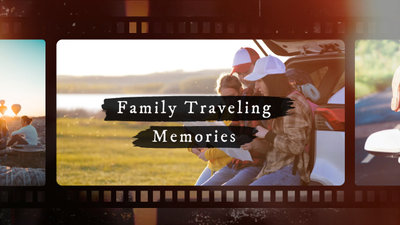 Familia Viaje Recuerdos Presentacion De Diapositivas